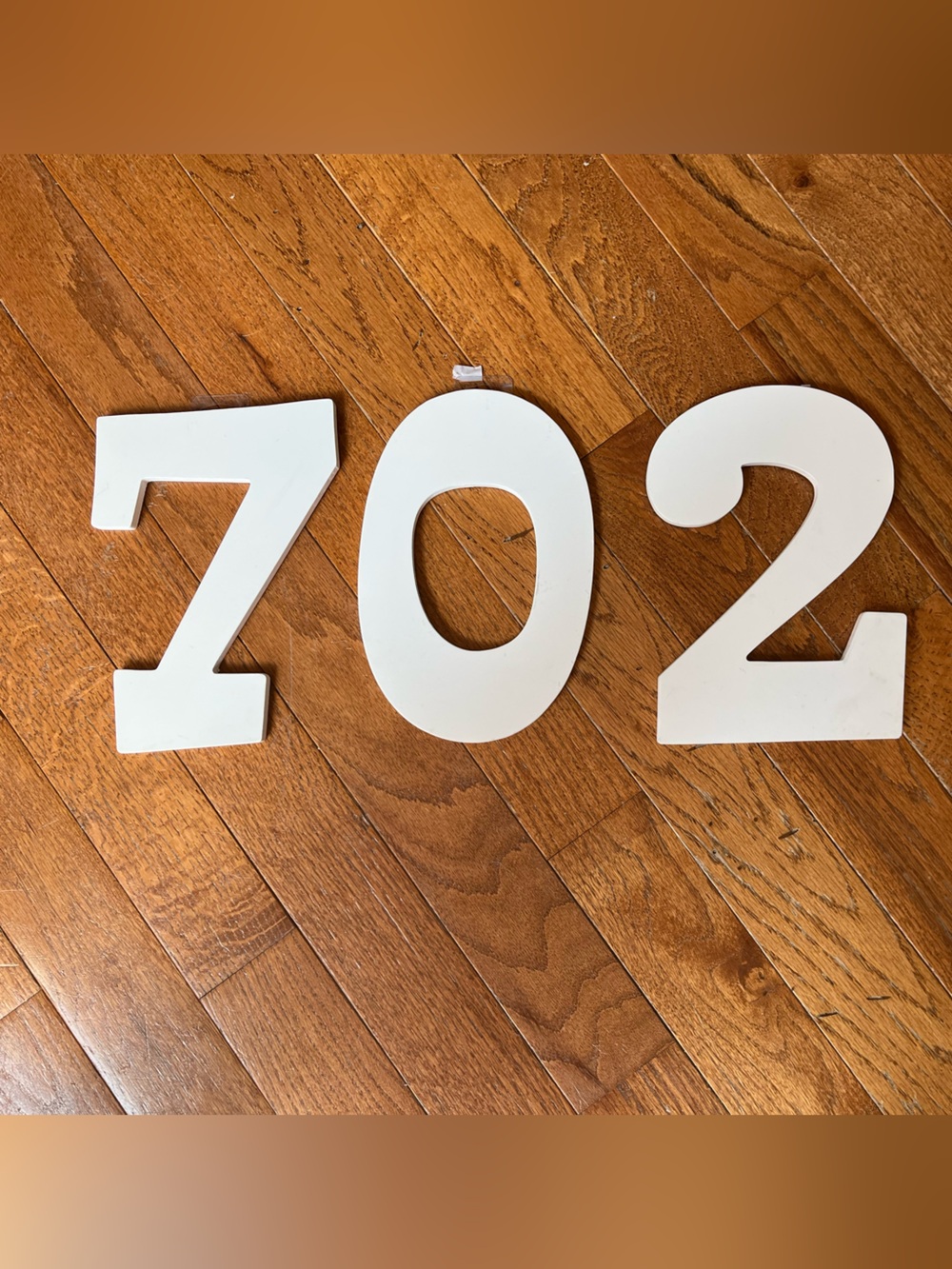 NWT Hobby Lobby White Decorative Number 270 Wall Accents